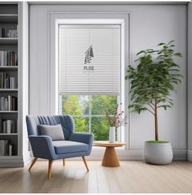 Resim Gri Plise Perde (Yapıştırmalı) (115G x 150Y cm) 