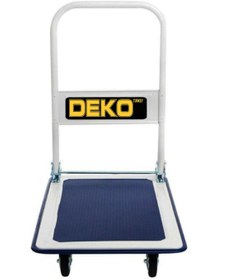 Resim DEKO TURKEY Dkt-175 Koli Yük Paket Taşıma El Arabası Dkt-175 Kg Kapasiteli Katlanır Tablalı Dkt-175 