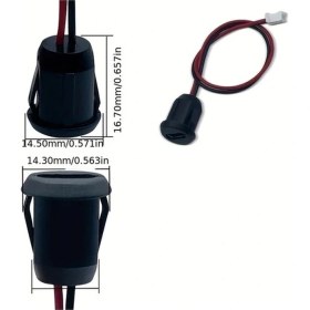 Resim Trendooze Turcoshop11 Siyah+beyaz 2'li 12v Usb-c Şarj Çıkışı, Kamp & Karavan İçin Güç Konnektörü/ 