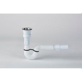 Resim Japar Körüklü Lavabo Sifonu (Ø32) 50605 