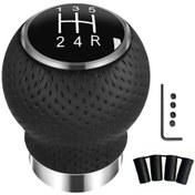 Resim Lumaworld 5 İleri Manuel Vites Topuzu, Evrensel Otomobil Vites Kolu, Shift Knob Kapak 
