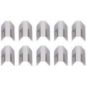 Resim Skycity Uygun Fiyat, Yüksek Kalite: Paslanmaz Çelik Rüzgarlık Klipsi - 10 Adet Gümüş Renk 