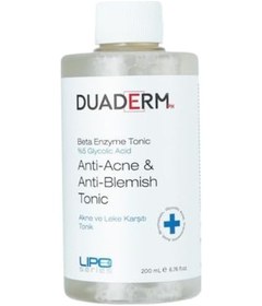 Resim Duaderm Natural Beta Enzyme Akne Ve Leke Karşıtı Tonik 200 Ml Açık Beyaz 