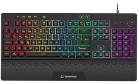 Resim Rampage Eclipse Siyah Usb RGB Aydınlatmalı Q Gaming 4 Tuş Makrolu Oyuncu Klavye Mouse Set 