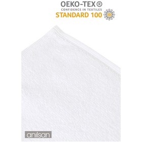 Resim 6'lı Gri-beyaz Banyo Havlusu - 70x140 Cm, 490 Gr, %100 Pamuk, Spa Ve Otel Havlusu, Günlük Kullanıma Uygun Beyaz - Gri 