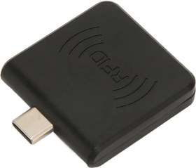 Resim KIMISS Rfid Kimlik Mobil, Tip C Arayüzü 125Khz Taşınabilir Rfid Okuyucu Telefon Kartı Okuyucu Akıllı Siyah (Siyah) 