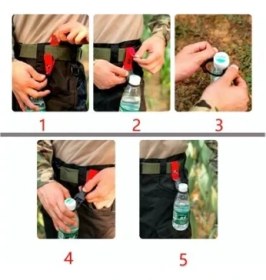 Resim Büro Ev Ofis Motor Bisikleti Için Su Şişesi Taşıma Aparatı 