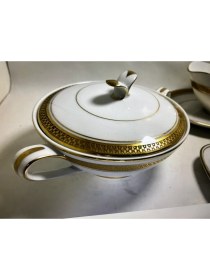 Resim Japon Noritake Goldridge Porselen Kahvaltılık Seti 