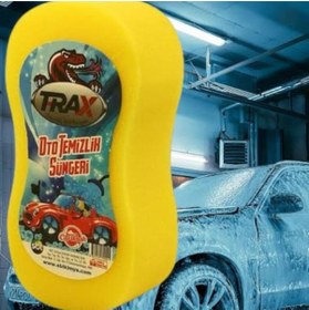 Resim TRAX Araç Yıkama Süngeri Oto Yıkama Süngeri Yumuşak Ve Çok Amaçlı 