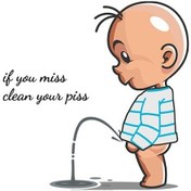 Resim Novahub Karikatür Tuvalet Sticker Çocuk İşeme Pvc Uyarı Kapı Duvar Çıkarılabilir Komik Banyo Çıkartması Su Geçirmez Dıy Wc Kendinden Yapışkanlı 