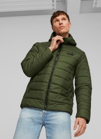 Resim Puma Yeşil Erkek Dik Yaka Mont 84893831 ESS Padded Jacket 