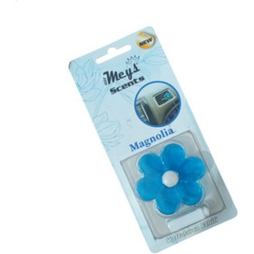 Resim Oto Aksesuarcım Meys Mavi Çiçek Izgara Havalandırma Klips Araç Oto Kokusu Manolya 
