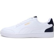 Resim PUMA SHUFFLE ERKEK SPOR AYAKKABI 30966805 Beyaz - Lacivert 