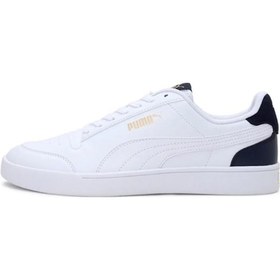 Resim PUMA SHUFFLE ERKEK SPOR AYAKKABI 30966805 Beyaz - Lacivert 