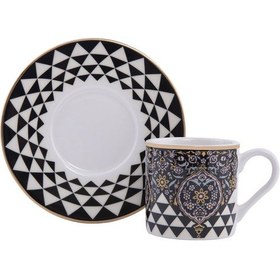 Resim Decorium 12 Parça Kahve Fincan Takımı Asaf M06529 