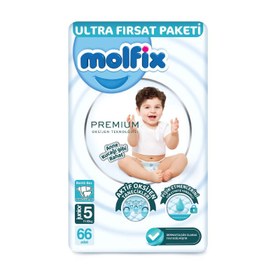 Resim Molfix Çocuk Bezi No: 5 Junior 66 Adet 