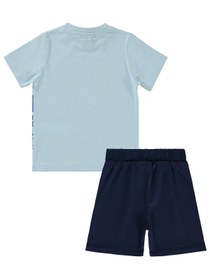 Resim Civil Boys Shark Cool Baskılı 2-5 Yaş Pijama Takımı - Mavi - Buz Mavi / 4-5 Yaş 