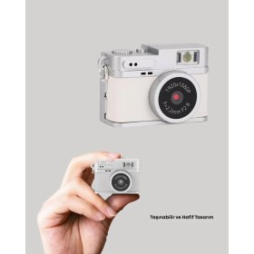 Resim AyrStore Kompakt Mini Kamera Retro Tasarım 128GB Hafıza 1080P Video 