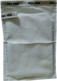 Resim Micro Peel İpek Hassas Cilt İçin Banyo Kesesi 16 x 25 CM Beyaz 