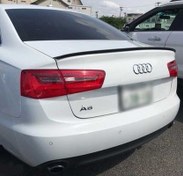 Resim Audi A6 2012-2017 Spoiler Parlak Siyah 