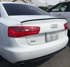 Resim Audi A6 2012-2017 Spoiler Parlak Siyah 
