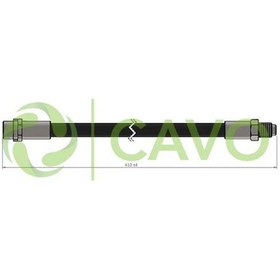 Resim CAVO C900317A Fren Hortumu Ön C W202-W203-W204-S202-S203-Cl203 Clc Cl203 Clk C208 E W210 Slk R170-R171-R172 