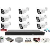 Resim Cenova 9'Lu 2Mp Ahd Güvenlik Kamerası Full Paket Sistem 