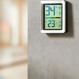 Resim Normadia Çok Fonksiyonlu Ortam Sıcaklık ve Nem Ölçer Kalibrasyon Menülü 