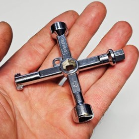 Resim Ünsa Anahtar Çok Fonksiyonlu Pano Kalörifer Asansör Dolap Anahtar Takımı Metal Tek Parça Suya Dayanıklı 