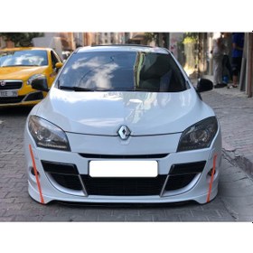 Resim Renault Megane 3 Ön Ek + Lip (Plastik) N11.15407 