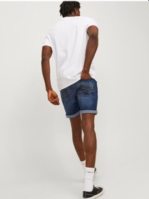 Resim Jack & Jones Erkek Kot Şort 12250489 Mavi 