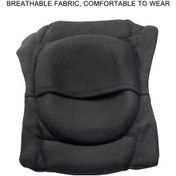 Resim Maoyaya Hallow Mp10344 Motosiklet Dizlik Seti Siyah 2 Parça Gn Siyah Koruma Siyah 