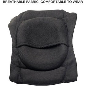 Resim Maoyaya Hallow Mp10344 Motosiklet Dizlik Seti Siyah 2 Parça Gn Siyah Koruma Siyah 