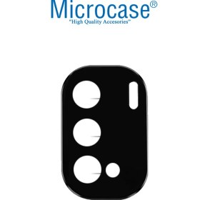 Resim Microcase Xiaomi Redmi Note 10 5g Kamera Lens Koruma Halkası - Kapalı Tasarım Siyah 