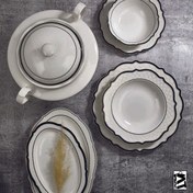 Resim Korkmaz Eliza Collection 60 Parça Yuvarlak Yemek 