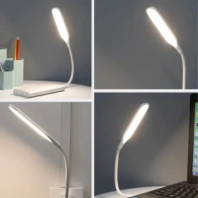 Resim Marsilyan Kompakt USB Beyaz 14 Ledli 3 Kademeli Dokunmatik Okuma Lambası 