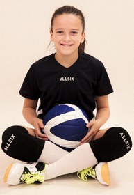 Resim Overpet Voleybol Topu V100 Model Mavi Beyaz Renk Voleybol Topu 