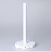Resim Grooved Tuvalet Kağıtlığı Beyaz 