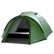 Resim Husky Baron 3 Kişilik Yeşil Kamp Çadırı 