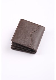 Resim Ancora Leather Hakiki Deri Kartlık-26207 Kahve 