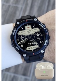 Resim Daniel Klein Dkgnct1721 Akıllı Saat Ve Bluetooth Kulaklık Siyah 
