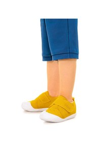 Resim Kiko Kids Daffy Cırtlı Erkek Bebek İlk Adım Panduf Ayakkabı Sarı 