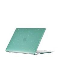 Resim Apple Uyumlu MacBook Air M1 Kılıf 13inç Simli Kristal Parlak Touchıd'li M1 Air A2337 A2179 A1932 İle Şeffaf 
