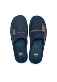 Resim Twigy Fidel Erkek Ev Terliği Lacivert 41/46 YY0178 Lacivert 