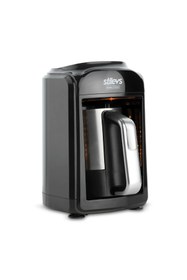 Resim Stilevs Sadem x Inox Otomatik Türk Kahve Makinası Siyah - Gümüş 