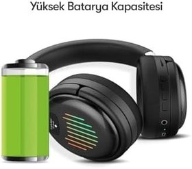 Resim Zipax Redmi K40 İle Uyumlu Pro K60 Kulaklık Kablosuz Ear Bh42 Siyah Earldom 