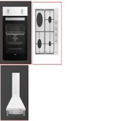 Resim Arçelik Beyaz Ankastre Set(AFM130B-OXLD611EB-P27YB) 