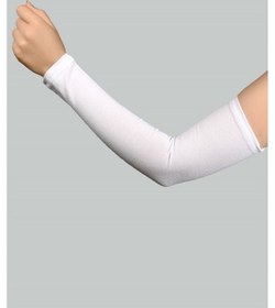 Resim Altobeh Pratik Tesettür Kolluk Penye Kadın Namaz Kolluğu Düz - Beyaz 