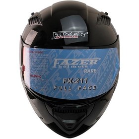 Resim Fazer 22.R06 Double Vizörlü Full Face Spoiler Motorsiklet Kaskı Siyah 