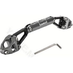 Resim Xuweiwei Ducati Scrambler 800 400 1100 Icon Desert Sled İçin 22mm Alüminyum Alaşım Çapraz Bar Braketi Ti Scrambler Motor Denge Barı Yedek Parça 